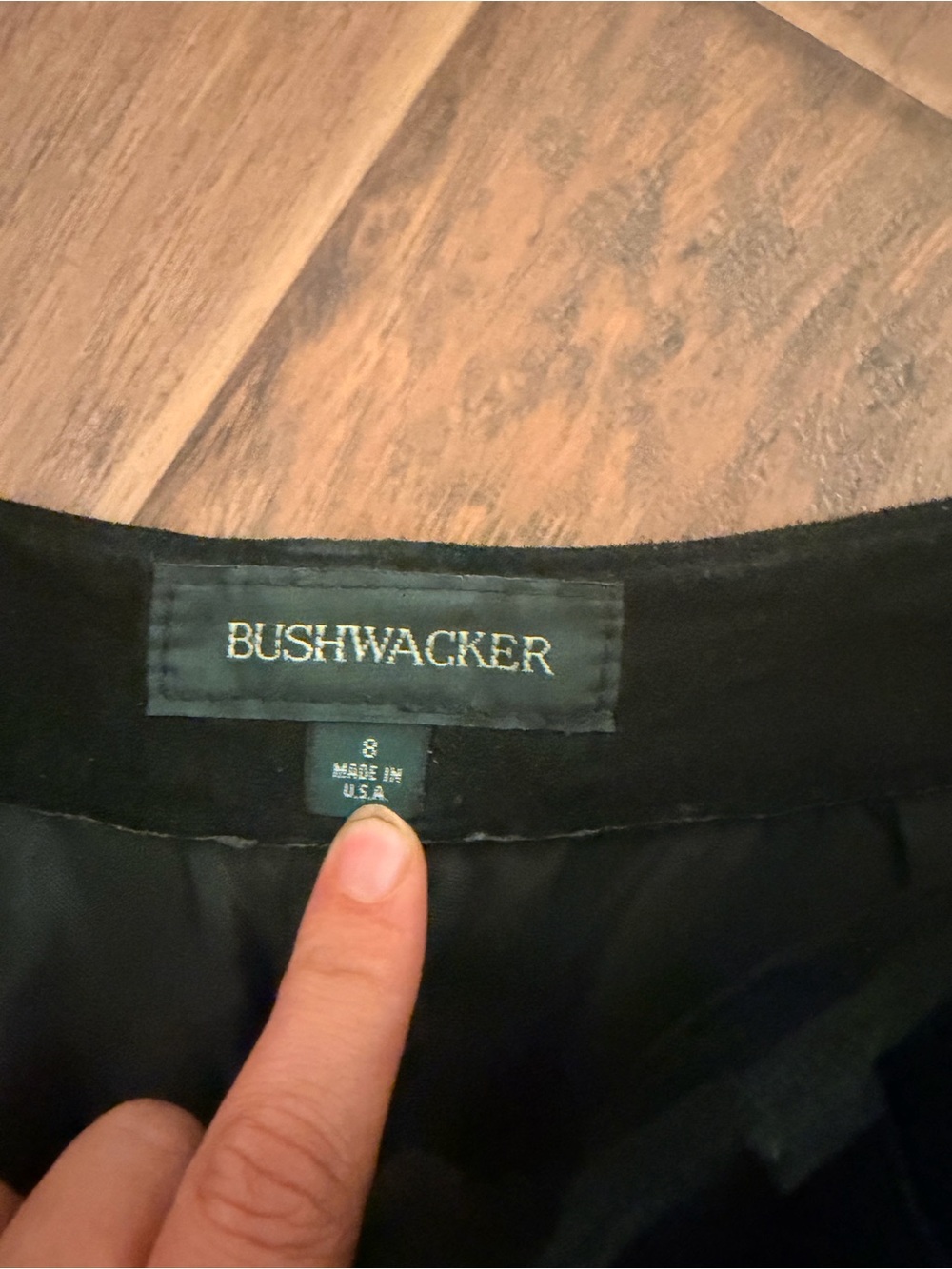 Bushwacker Suede High Rise Pants - Picture 3 of 5